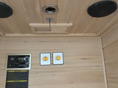 Home Deluxe REDSUN DELUXE S Infrarotkabine für 1 Person