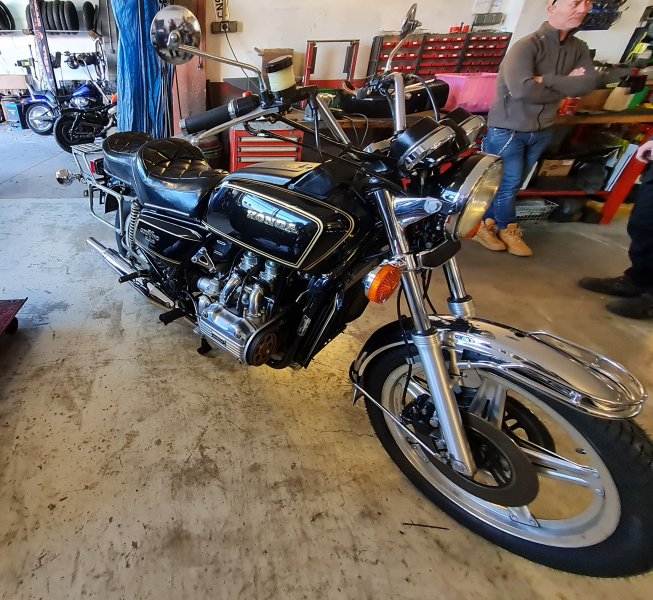 HONDA GoldWing 1000, GL2, year 1981, restored, Spanish registration, H license plate, Mallorca
