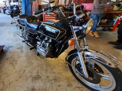 HONDA GoldWing 1000, GL2, year 1981, restored, Spanish registration, H license plate, Mallorca