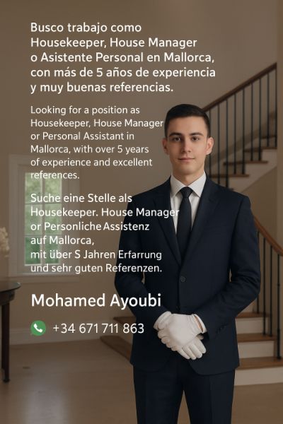 Housekeeper,Housemanager, Personal assistant