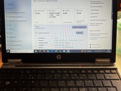 HP portátil EliteBook Intel i7 + regalo