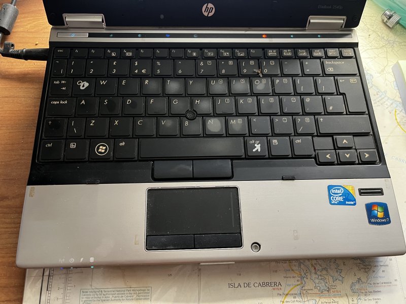 HP portátil EliteBook Intel i7 + regalo