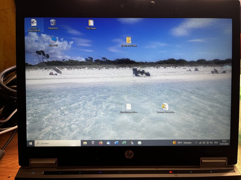 HP portátil EliteBook Intel i7 + regalo