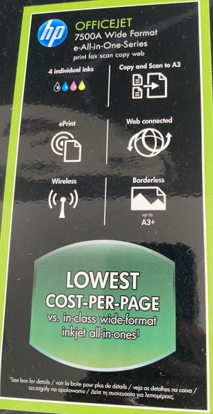 HP Officejet 7500A Wide Format  A3 Multifunktionsdrucker