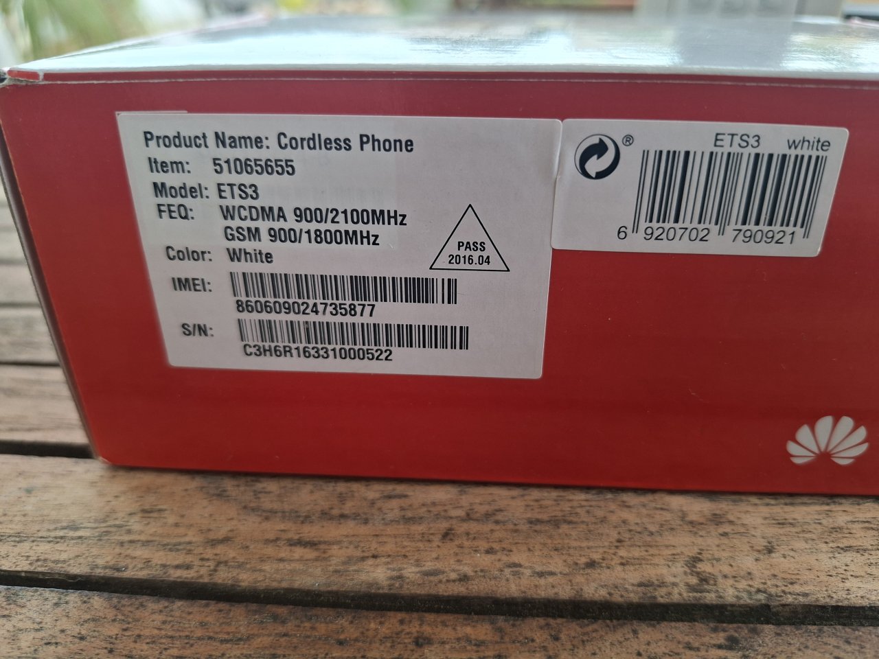 Huawei ETS3 GSM SIM-Telefon