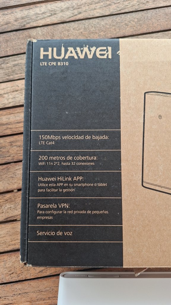 Huawei LTE CPE B310 Router, Vodafone Weiß
