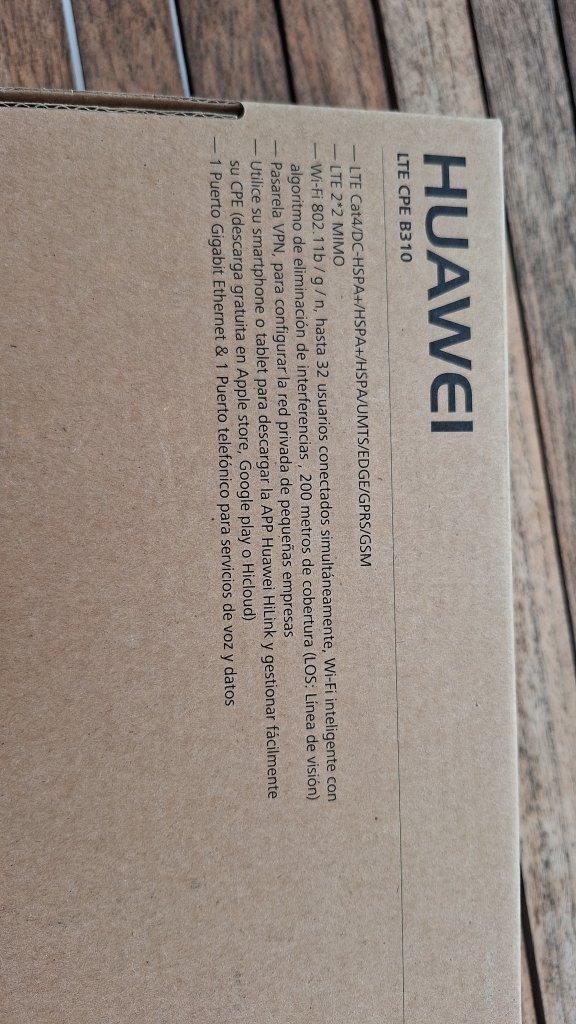 Huawei LTE CPE B310 Router, Vodafone Weiß