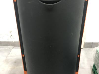 Vendo una estufa de gas con una bombona de gas. La bombona de gas está vacía.