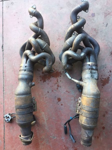 Ich will Katalysator-Auspuff-Sammler für bmw m5 m6 5. 0 v10 507 PS