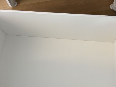 IKEA Aufbewahrungsbank in Weiß mit großem Auszug - SMÅSTAD