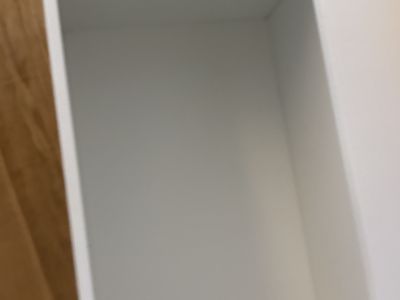 IKEA Aufbewahrungsbank in Weiß mit großem Auszug - SMÅSTAD