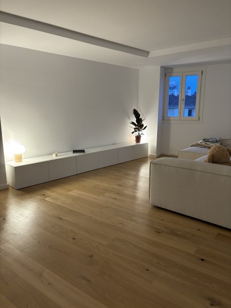 Ikea Besta TV-Schrank mit Lappviken Türen in weiß - 2 Stück - je 180 cm