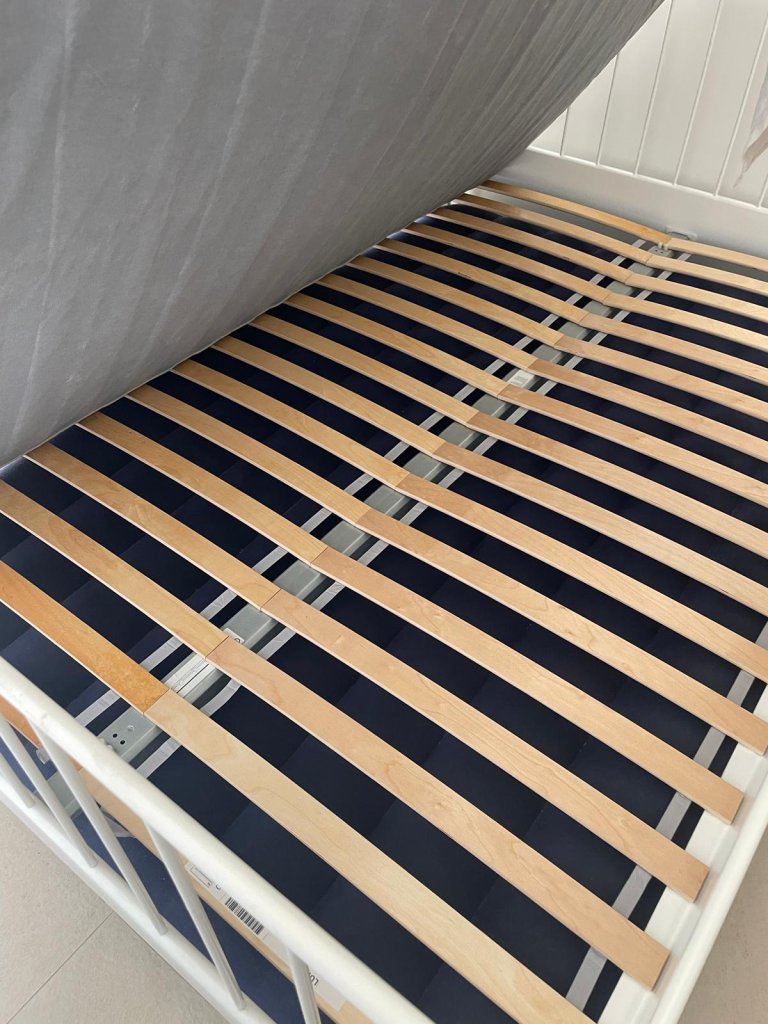 IKEA Bett 140 x 200 komplett LEIVRIK + LURÖY + HAMARVIK- sehr gut erhalten
