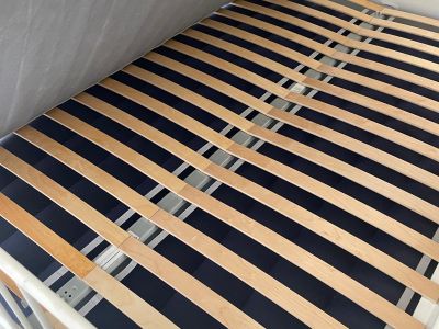 IKEA Bett 140 x 200 komplett LEIVRIK + LURÖY + HAMARVIK- sehr gut erhalten