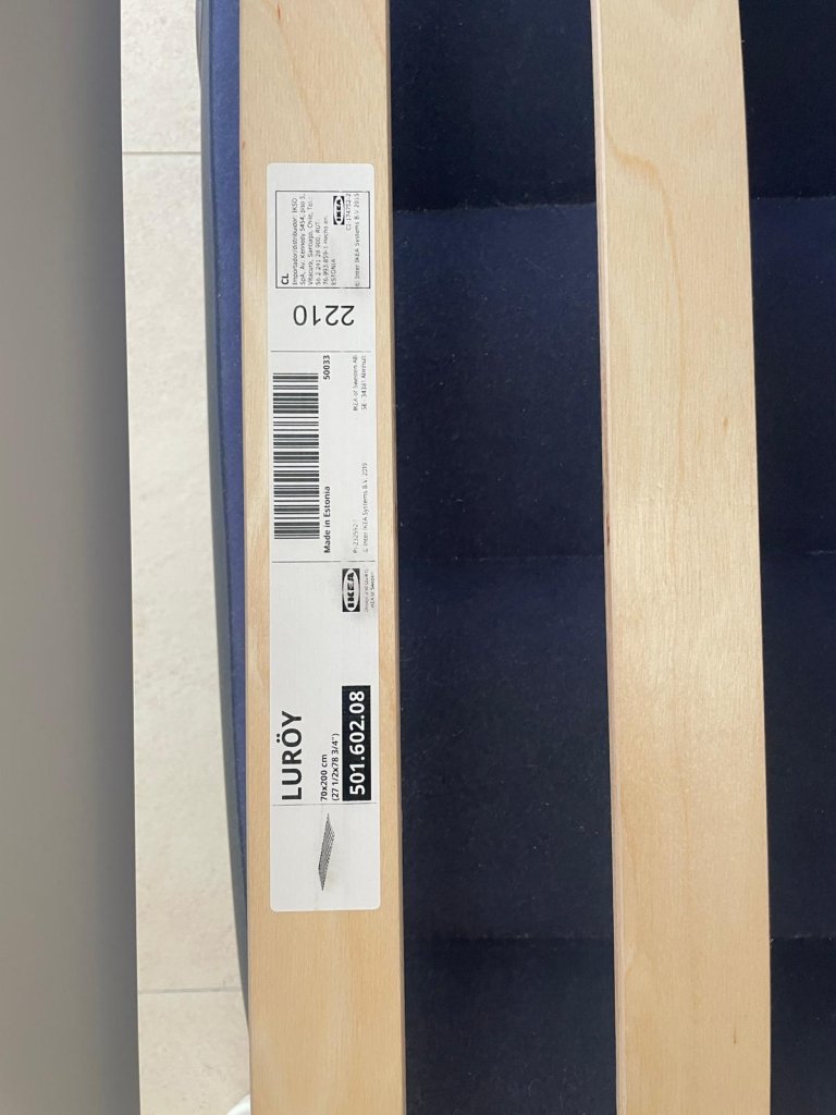 IKEA Bett 140 x 200 komplett LEIVRIK + LURÖY + HAMARVIK- sehr gut erhalten