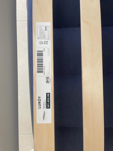 IKEA Bett 140 x 200 komplett LEIVRIK + LURÖY + HAMARVIK- sehr gut erhalten