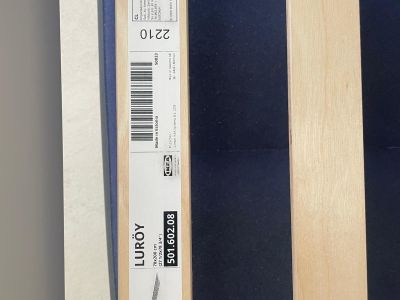IKEA Bett 140 x 200 komplett LEIVRIK + LURÖY + HAMARVIK- sehr gut erhalten