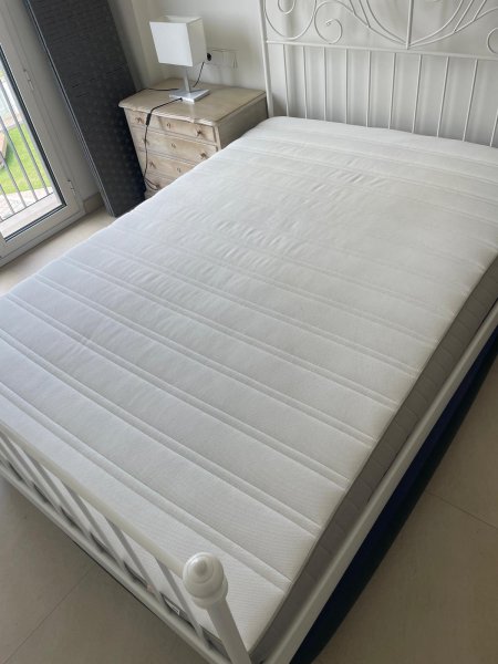 IKEA Bett 140 x 200 komplett LEIVRIK + LURÖY + HAMARVIK- sehr gut erhalten