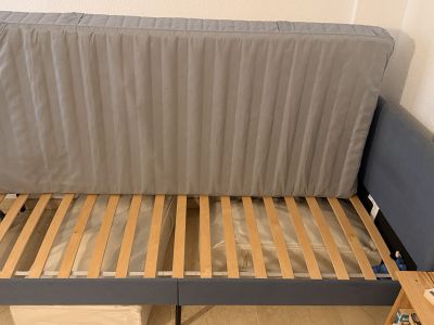 IKEA BLÅKULLEN Bett 90 200 cm mit Lattenrost und Matratze