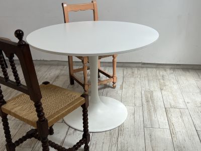 IKEA DOCKSTA Esstisch  Rund, Weiß  Sehr guter Zustand