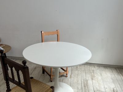 IKEA DOCKSTA Esstisch  Rund, Weiß  Sehr guter Zustand