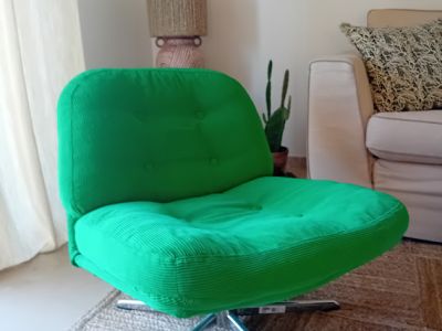 Ikea Dyvlinge Sessel grün