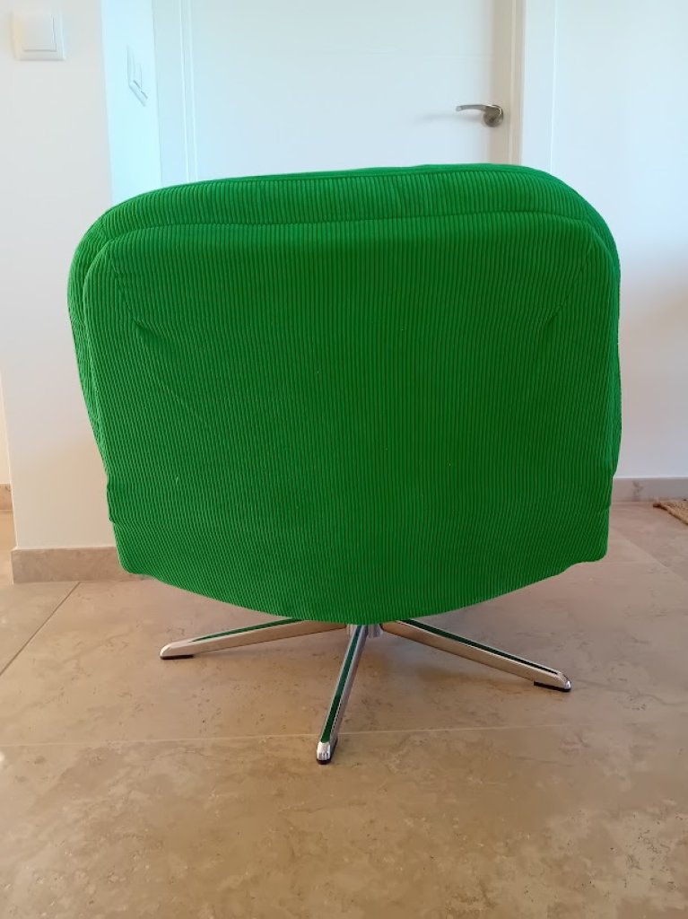 Ikea Dyvlinge Sessel grün