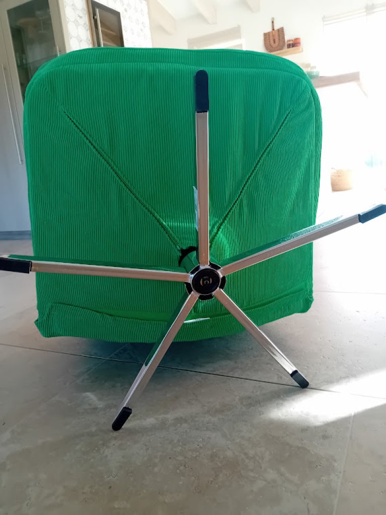 Ikea Dyvlinge Sessel grün
