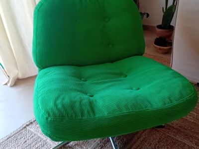 Ikea Dyvlinge Sessel grün