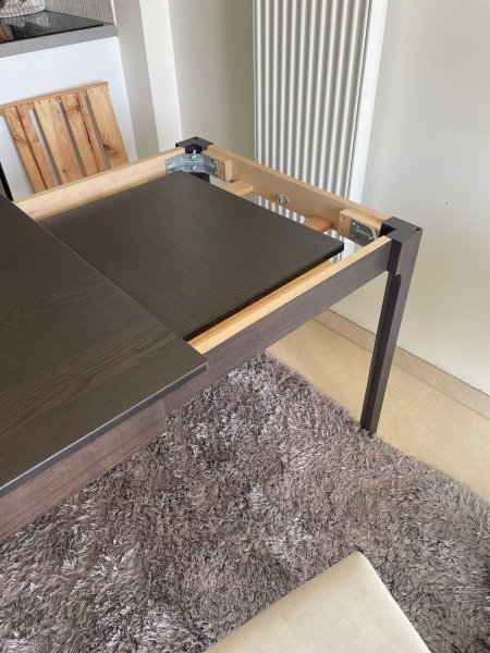 IKEA EKEDALEN Ausziehtisch dunkelbraun 120/180 cm 4-6 Personen