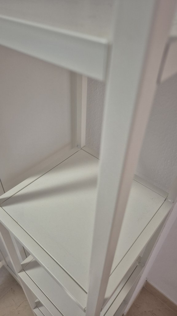 Ikea Elvarli Regal weiß 180x30x30