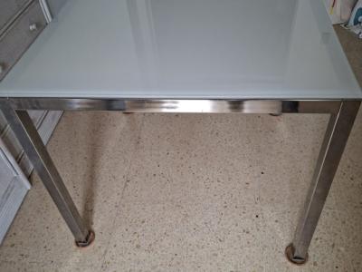 Ikea glass table
