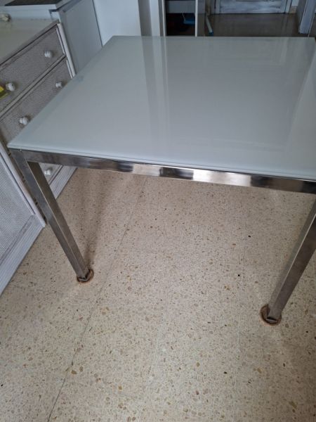 Ikea glass table