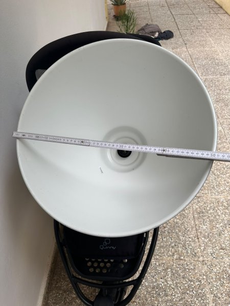 IKEA Hängeleuchte FOTO aus Aluminium  50cm
