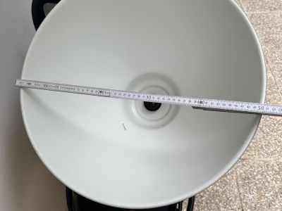 IKEA Hängeleuchte FOTO aus Aluminium  50cm