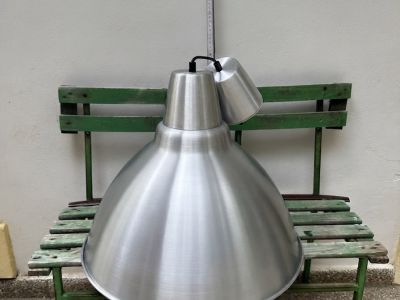 IKEA Hängeleuchte FOTO aus Aluminium  50cm