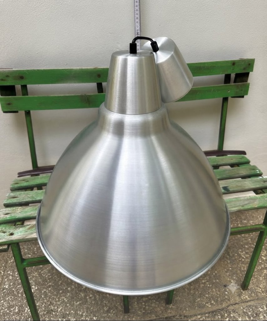 IKEA Hängeleuchte FOTO aus Aluminium  50cm