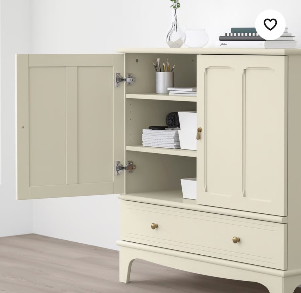 IKEA LOMMARP Highboard / Schrank  Neuwertig  Hellbeige, Sideboard, Kommode