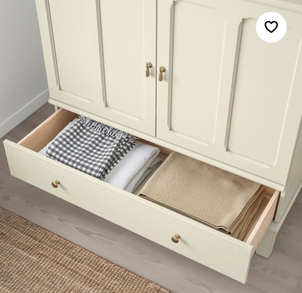 IKEA LOMMARP Highboard / Schrank  Neuwertig  Hellbeige, Sideboard, Kommode