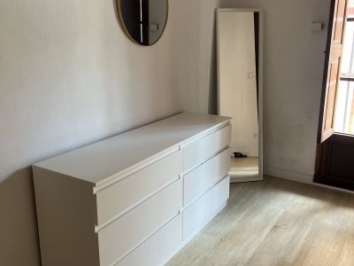 IKEA MALM Kommode mit 6 Schubladen  Weiß  Sehr guter Zustand