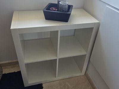 Ikea white shelf
