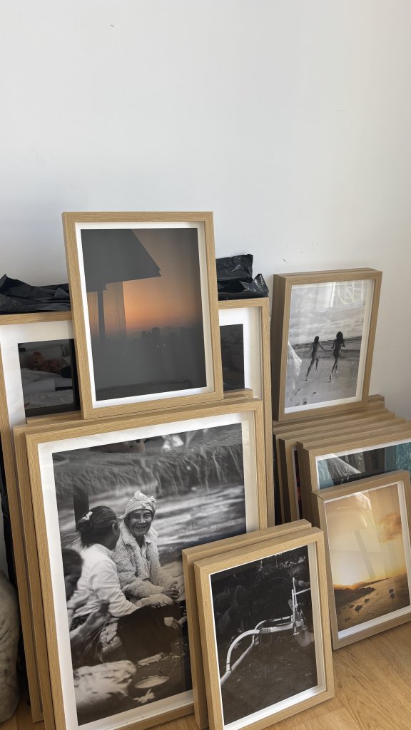 IKEA RÖDALM Bilderrahmen in Eichenoptik auf Wunsch mit eigener Fotokunst