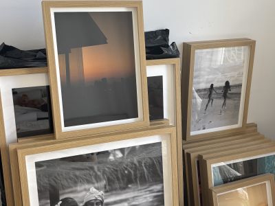 IKEA RÖDALM picture frames in oak look optionally with own photo art