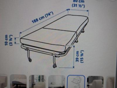 Sillón cama IKEA; Lycksele