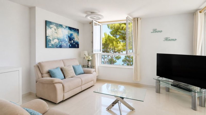 Illetas - Wohnung in erster Linie zum Renovieren mit Meerblick