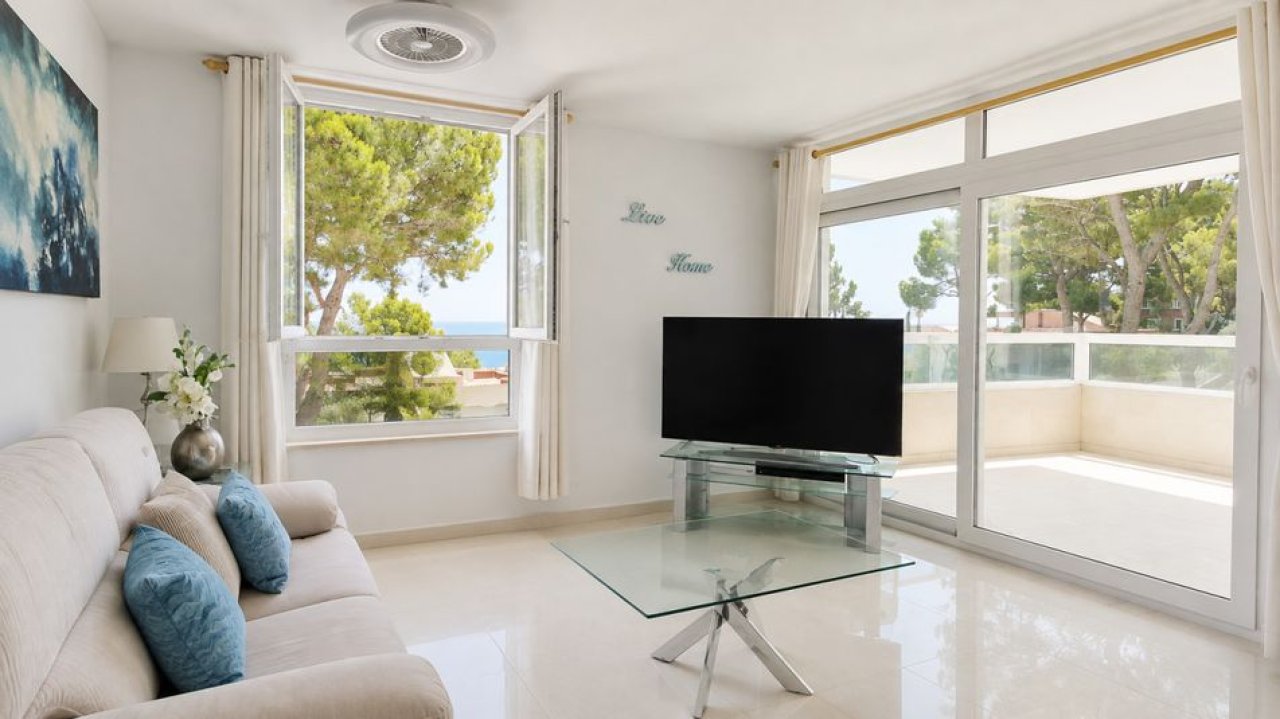 Illetas - Wohnung in erster Linie zum Renovieren mit Meerblick