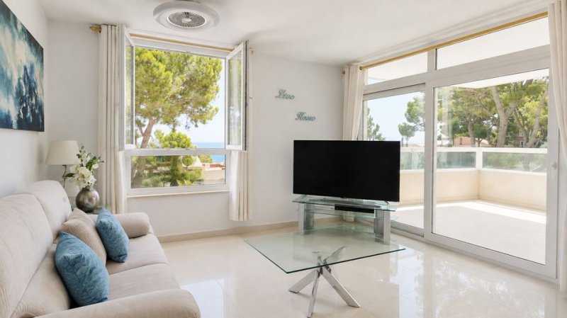 Illetas - Wohnung in erster Linie zum Renovieren mit Meerblick