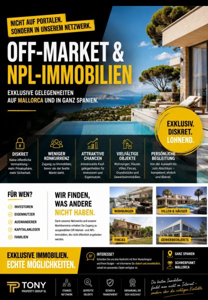 Immobilien auf Mallorca unter Marktwert