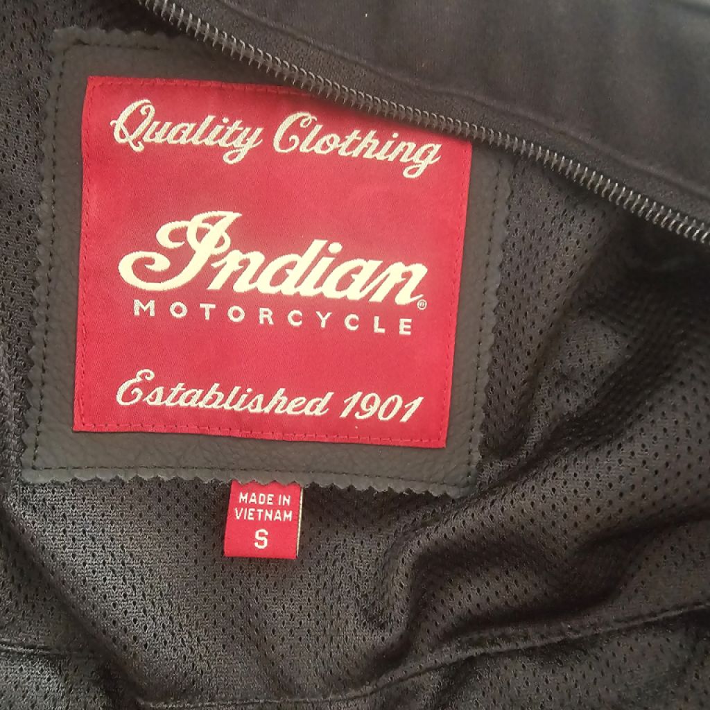 Indian Motorcycle Flat Track Racing Jacke S