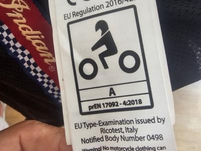 Indian Motorcycle Flat Track Racing Jacke S